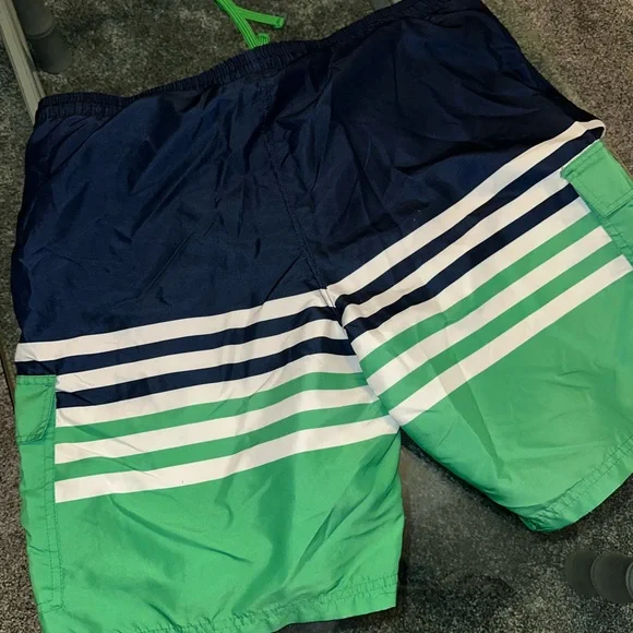 XXXL U.S. Polo Assn. Men's Green and Navy Striped Shorts. MUST BE BUNDLED - Picture 7 of 8